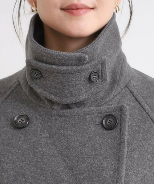 SHOO・LA・RUE / シューラルー その他アウター | 【S-LL/2WAY】こなれきれい ウール調コクーンコート | 詳細23