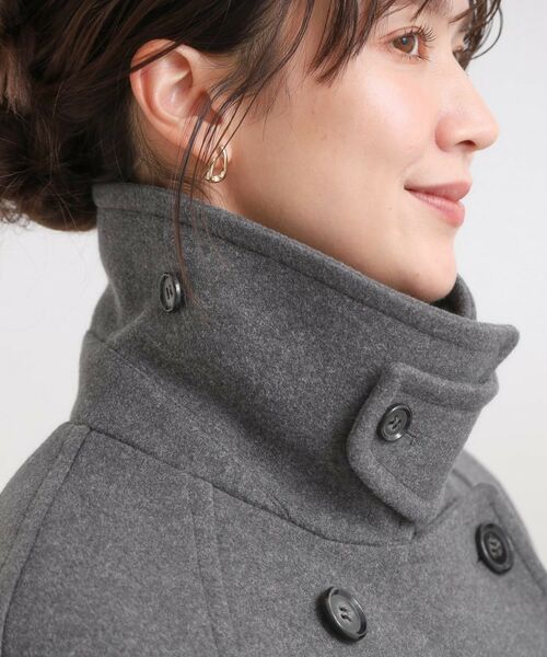 SHOO・LA・RUE / シューラルー その他アウター | 【S-LL/2WAY】こなれきれい ウール調コクーンコート | 詳細24