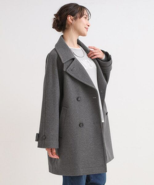 SHOO・LA・RUE / シューラルー その他アウター | 【S-LL/2WAY】こなれきれい ウール調コクーンコート | 詳細6