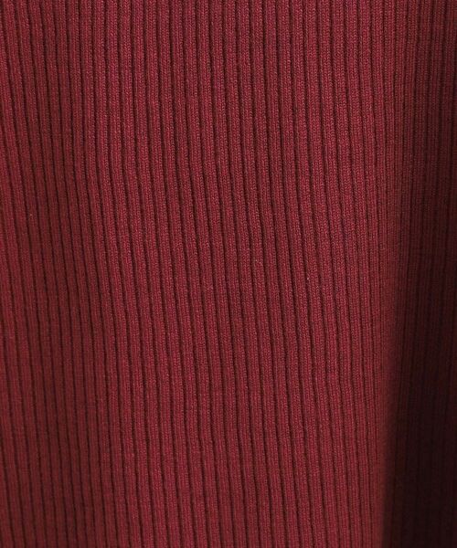 SHOO・LA・RUE / シューラルー ニット・セーター | 【絶妙なゆるピタ/洗濯機可】ちくちくしにくい リブクルーネックやわらかニット【CIRCRIC】 | 詳細12