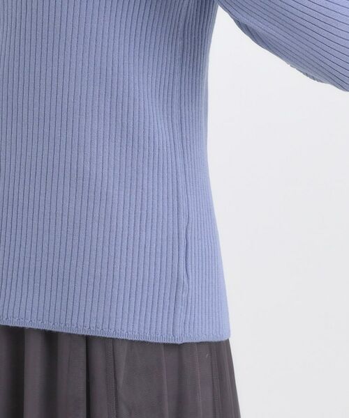 SHOO・LA・RUE / シューラルー ニット・セーター | 【絶妙なゆるピタ/洗濯機可】ちくちくしにくい リブクルーネックやわらかニット【CIRCRIC】 | 詳細30