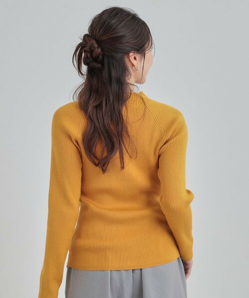 SHOO・LA・RUE / シューラルー ニット・セーター | 【絶妙なゆるピタ/洗濯機可】ちくちくしにくい リブハイネックやわらかニット【CIRCRIC】 | 詳細10