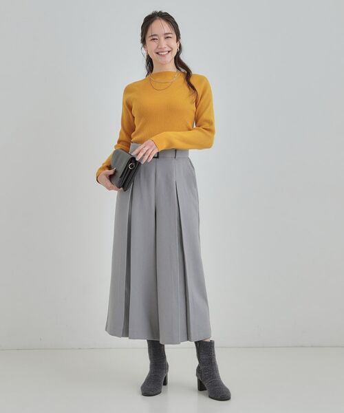 SHOO・LA・RUE / シューラルー ニット・セーター | 【絶妙なゆるピタ/洗濯機可】ちくちくしにくい リブハイネックやわらかニット【CIRCRIC】 | 詳細11