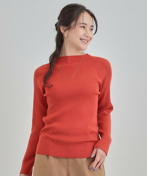 SHOO・LA・RUE / シューラルー ニット・セーター | 【絶妙なゆるピタ/洗濯機可】ちくちくしにくい リブハイネックやわらかニット【CIRCRIC】 | 詳細17