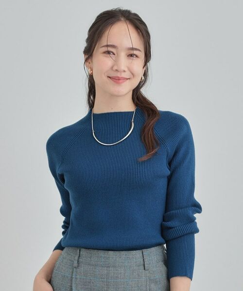 SHOO・LA・RUE / シューラルー ニット・セーター | 【絶妙なゆるピタ/洗濯機可】ちくちくしにくい リブハイネックやわらかニット【CIRCRIC】 | 詳細21
