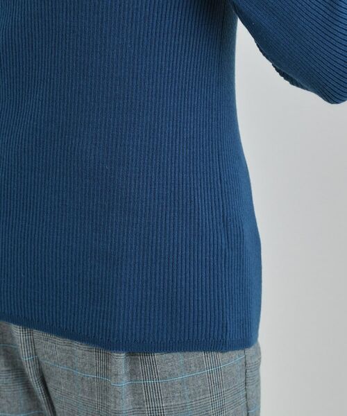 SHOO・LA・RUE / シューラルー ニット・セーター | 【絶妙なゆるピタ/洗濯機可】ちくちくしにくい リブハイネックやわらかニット【CIRCRIC】 | 詳細30