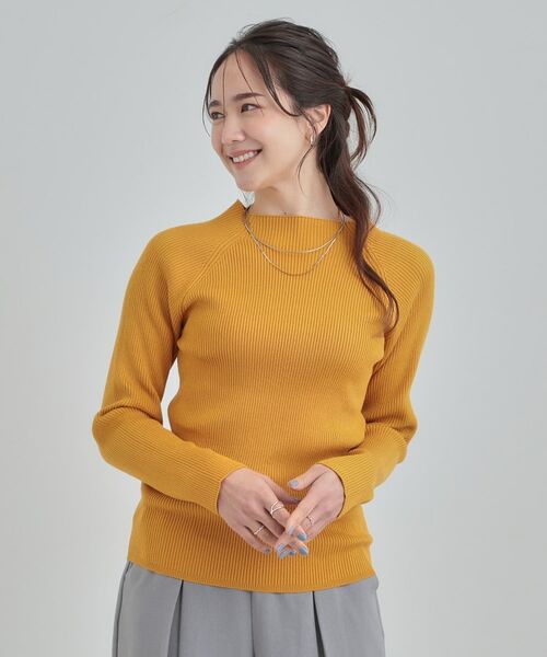 SHOO・LA・RUE / シューラルー ニット・セーター | 【絶妙なゆるピタ/洗濯機可】ちくちくしにくい リブハイネックやわらかニット【CIRCRIC】 | 詳細9