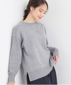 SHOO・LA・RUE / シューラルー ニット・セーター | 【洗濯機可/毛玉レス】アウトスタイルもきれいに決まる サイドスリットニット【CIRCRIC】