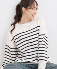 SHOO・LA・RUE / シューラルー ニット・セーター | 【洗濯機可/毛玉レス】アウトスタイルもきれいに決まる サイドスリットニット【CIRCRIC】