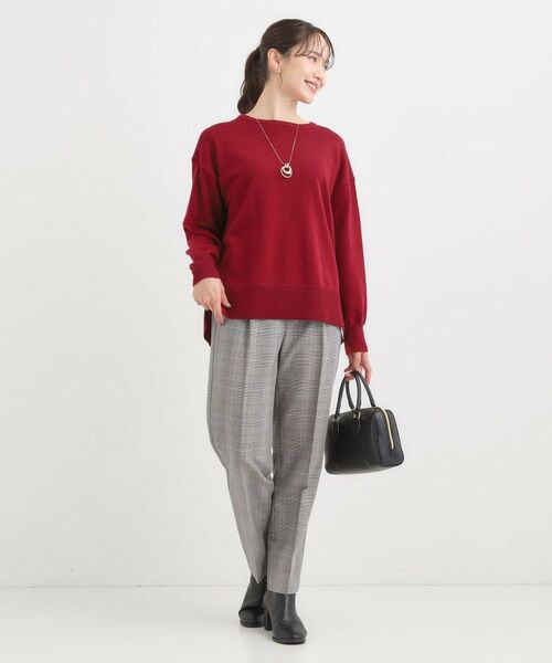 SHOO・LA・RUE / シューラルー ニット・セーター | 【洗濯機可/毛玉レス】アウトスタイルもきれいに決まる サイドスリットニット【CIRCRIC】 | 詳細23