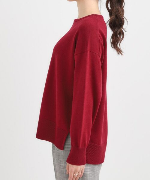 SHOO・LA・RUE / シューラルー ニット・セーター | 【洗濯機可/毛玉レス】アウトスタイルもきれいに決まる サイドスリットニット【CIRCRIC】 | 詳細26