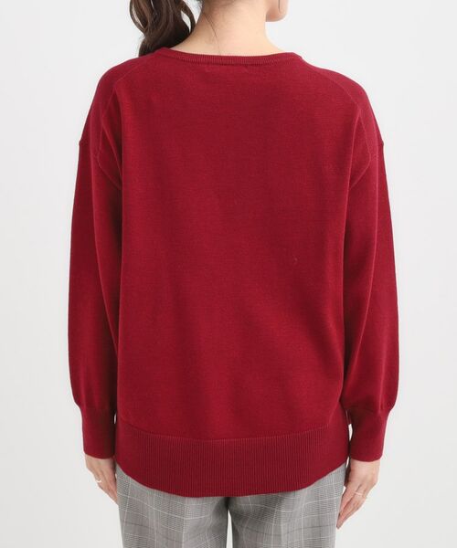 SHOO・LA・RUE / シューラルー ニット・セーター | 【洗濯機可/毛玉レス】アウトスタイルもきれいに決まる サイドスリットニット【CIRCRIC】 | 詳細27