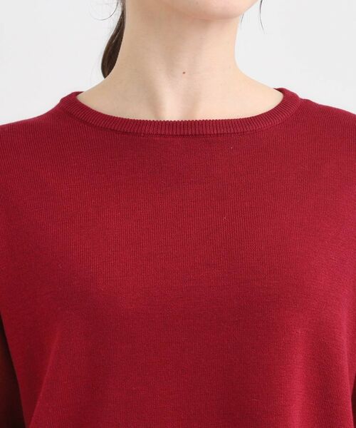 SHOO・LA・RUE / シューラルー ニット・セーター | 【洗濯機可/毛玉レス】アウトスタイルもきれいに決まる サイドスリットニット【CIRCRIC】 | 詳細28