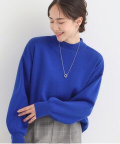 SHOO・LA・RUE / シューラルー ニット・セーター | 【洗える/毛玉レス】表面がきれいなハイネックバックスリットニット