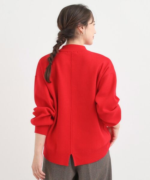 SHOO・LA・RUE / シューラルー ニット・セーター | 【洗える/毛玉レス】表面がきれいなハイネックバックスリットニット | 詳細10