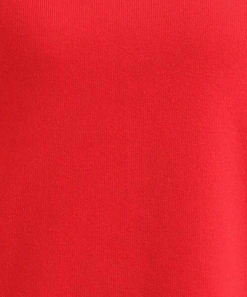 SHOO・LA・RUE / シューラルー ニット・セーター | 【洗える/毛玉レス】表面がきれいなハイネックバックスリットニット | 詳細12