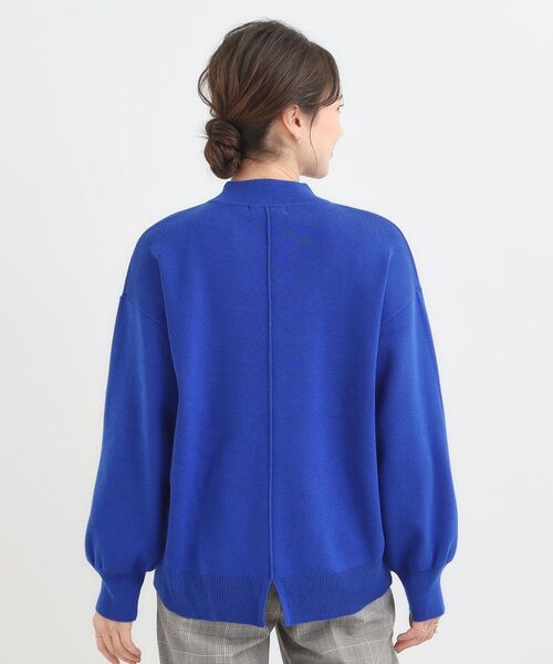 SHOO・LA・RUE / シューラルー ニット・セーター | 【洗える/毛玉レス】表面がきれいなハイネックバックスリットニット | 詳細14