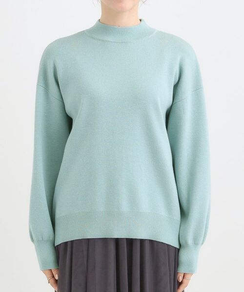 SHOO・LA・RUE / シューラルー ニット・セーター | 【洗える/毛玉レス】表面がきれいなハイネックバックスリットニット | 詳細17