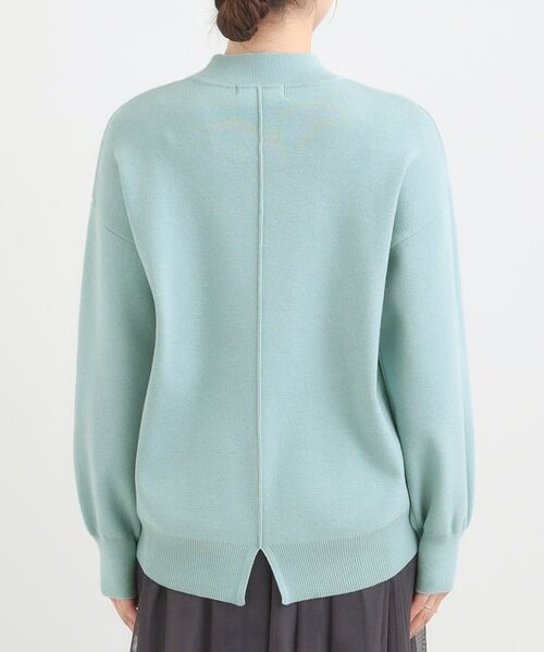 SHOO・LA・RUE / シューラルー ニット・セーター | 【洗える/毛玉レス】表面がきれいなハイネックバックスリットニット | 詳細19