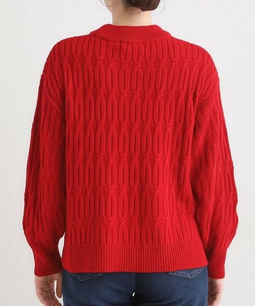 SHOO・LA・RUE / シューラルー ニット・セーター | 【洗える／毛玉レス】シンプルケーブル柄ニット | 詳細27