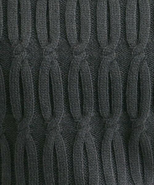 SHOO・LA・RUE / シューラルー ニット・セーター | 【洗える／毛玉レス】シンプルケーブル柄ニット | 詳細8