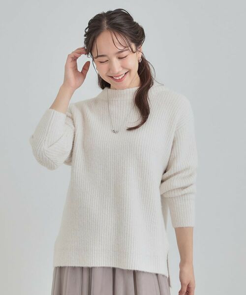 SHOO・LA・RUE / シューラルー ニット・セーター | ふわふわが魅力 ハイネックニットプルオーバー | 詳細1