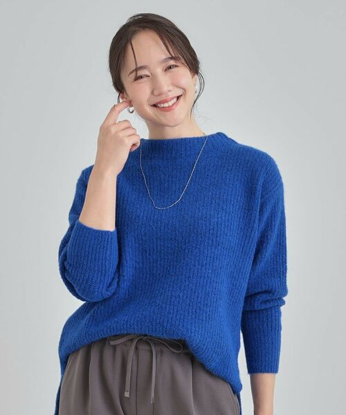 SHOO・LA・RUE / シューラルー ニット・セーター | ふわふわが魅力 ハイネックニットプルオーバー | 詳細13