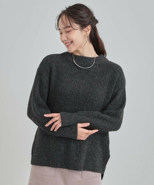 SHOO・LA・RUE / シューラルー ニット・セーター | ふわふわが魅力 ハイネックニットプルオーバー | 詳細5