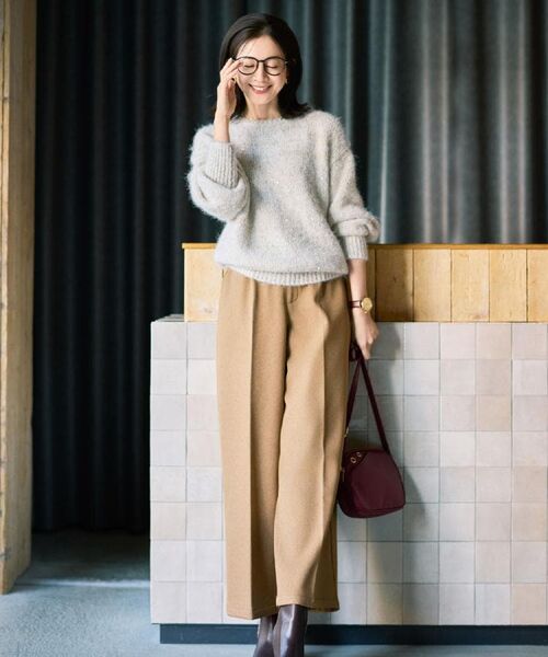 SHOO・LA・RUE / シューラルー ニット・セーター | 【洗濯機可/S-LL】上品にキラリと華やぐ スパンコールニット | 詳細23