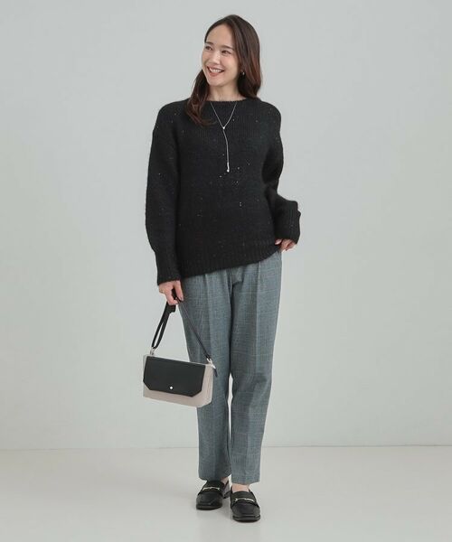 SHOO・LA・RUE / シューラルー ニット・セーター | 【洗濯機可/S-LL】上品にキラリと華やぐ スパンコールニット | 詳細7