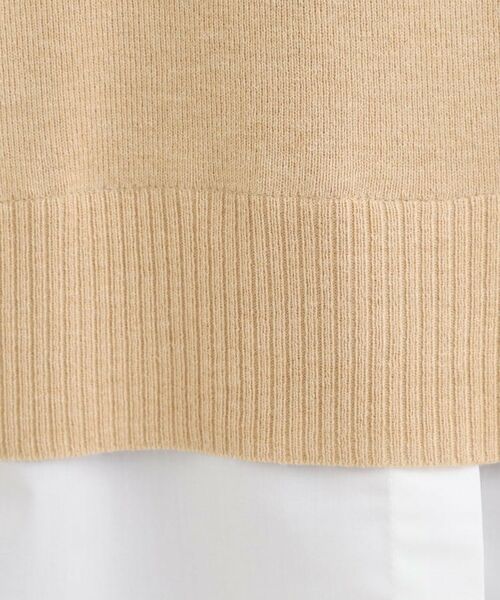 SHOO・LA・RUE / シューラルー ニット・セーター | 【洗濯機可/毛玉になりにくい】一枚で簡単こなれ見え 裾フェイクレイヤード風ニット | 詳細16