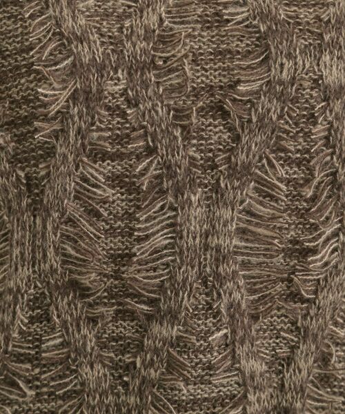 SHOO・LA・RUE / シューラルー ニット・セーター | 【S-LL】ゆるシルエットがこなれ見え フリンジニット | 詳細12