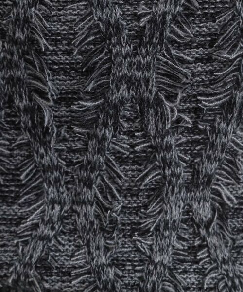 SHOO・LA・RUE / シューラルー ニット・セーター | 【S-LL】ゆるシルエットがこなれ見え フリンジニット | 詳細8