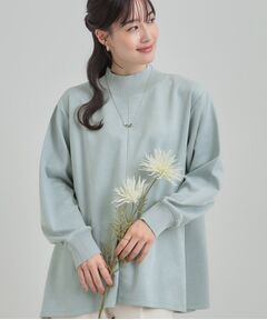 SHOO・LA・RUE / シューラルー カットソー | 滑らかタッチが癖になる Aラインスエード調トップス【CIRCRIC】