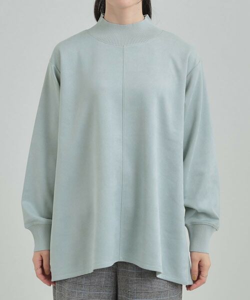 SHOO・LA・RUE / シューラルー カットソー | 滑らかタッチが癖になる Aラインスエード調トップス【CIRCRIC】 | 詳細13