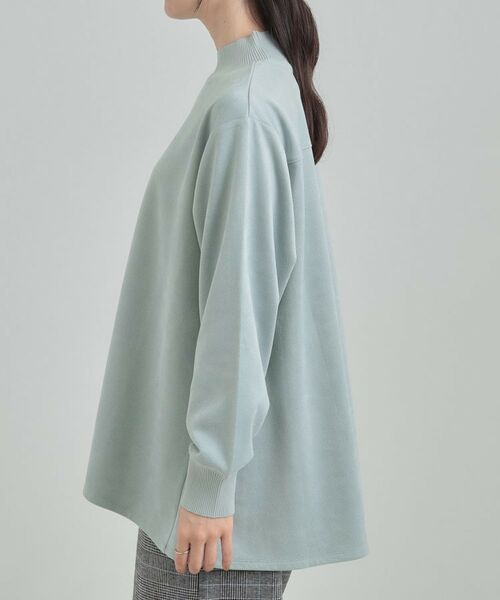 SHOO・LA・RUE / シューラルー カットソー | 滑らかタッチが癖になる Aラインスエード調トップス【CIRCRIC】 | 詳細14