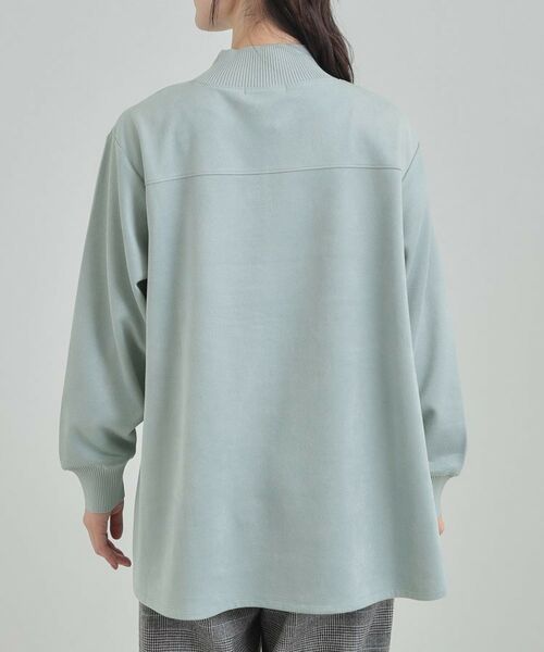 SHOO・LA・RUE / シューラルー カットソー | 滑らかタッチが癖になる Aラインスエード調トップス【CIRCRIC】 | 詳細15