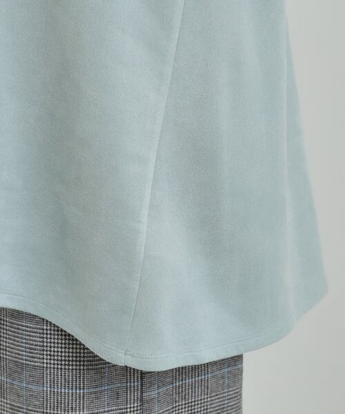 SHOO・LA・RUE / シューラルー カットソー | 滑らかタッチが癖になる Aラインスエード調トップス【CIRCRIC】 | 詳細18