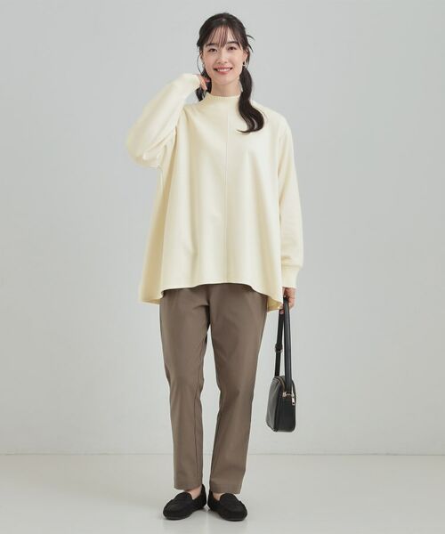 SHOO・LA・RUE / シューラルー カットソー | 滑らかタッチが癖になる Aラインスエード調トップス【CIRCRIC】 | 詳細3