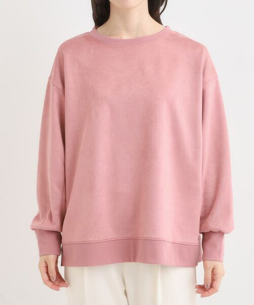 SHOO・LA・RUE / シューラルー カットソー | 【S-LL】なめらかタッチが癖になる スエード調トップス【CIRCRIC】 | 詳細21