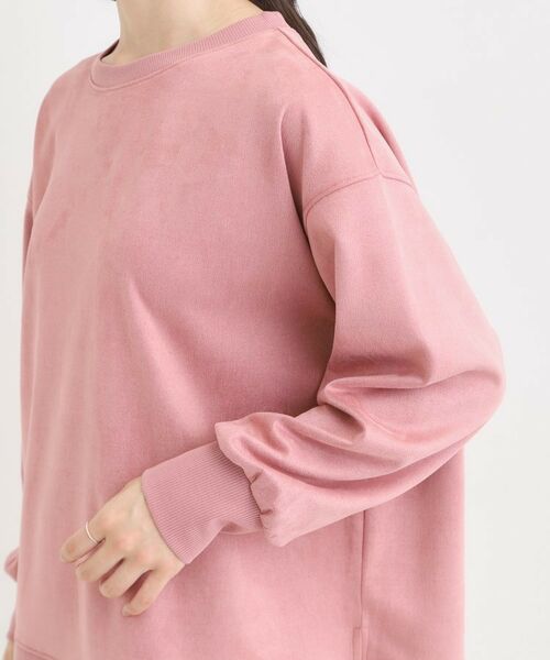 SHOO・LA・RUE / シューラルー カットソー | 【S-LL】なめらかタッチが癖になる スエード調トップス【CIRCRIC】 | 詳細25