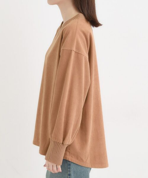 SHOO・LA・RUE / シューラルー カットソー | ニットリブコーデュロイトップス | 詳細14