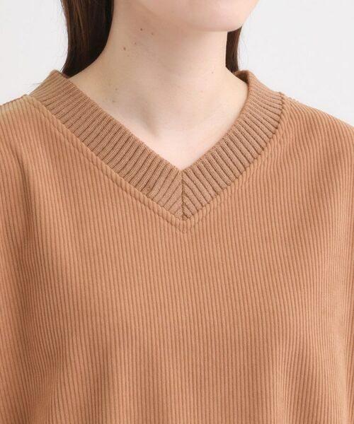 SHOO・LA・RUE / シューラルー カットソー | ニットリブコーデュロイトップス | 詳細16