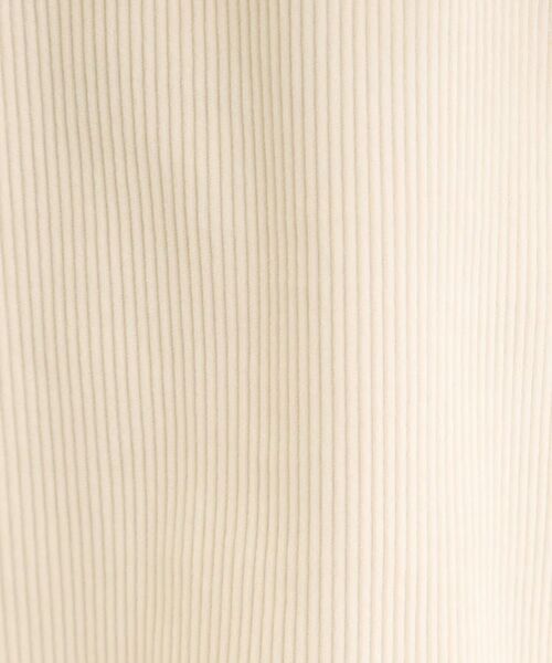 SHOO・LA・RUE / シューラルー カットソー | ニットリブコーデュロイトップス | 詳細4