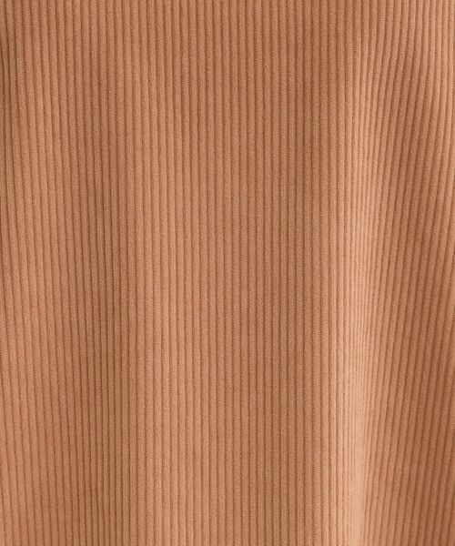 SHOO・LA・RUE / シューラルー カットソー | ニットリブコーデュロイトップス | 詳細8