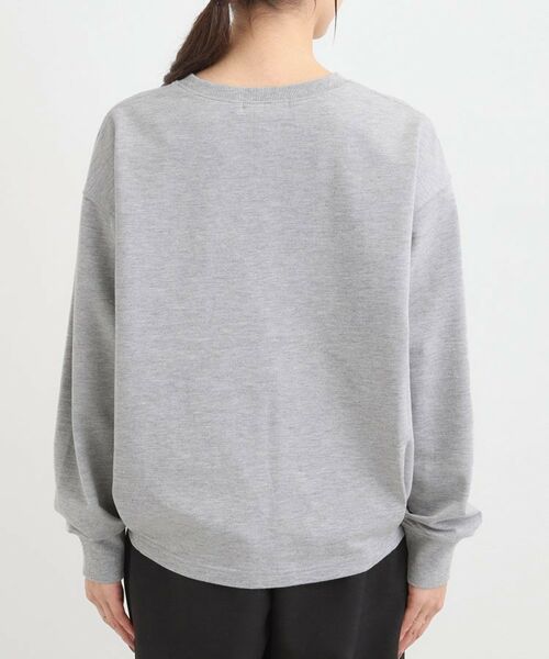 SHOO・LA・RUE / シューラルー カットソー | コード刺繍ミニ裏毛トップス | 詳細15