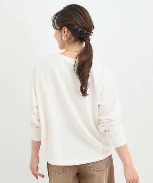 SHOO・LA・RUE / シューラルー カットソー | コード刺繍ミニ裏毛トップス | 詳細2