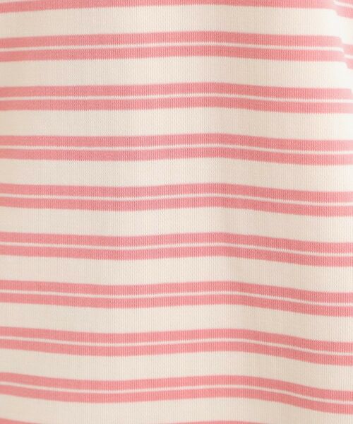 SHOO・LA・RUE / シューラルー カットソー | 【S-LL/洗濯機可】マルチボーダー ミニ裏毛トップス | 詳細12