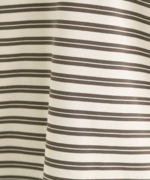 SHOO・LA・RUE / シューラルー カットソー | 【S-LL/洗濯機可】マルチボーダー ミニ裏毛トップス | 詳細8