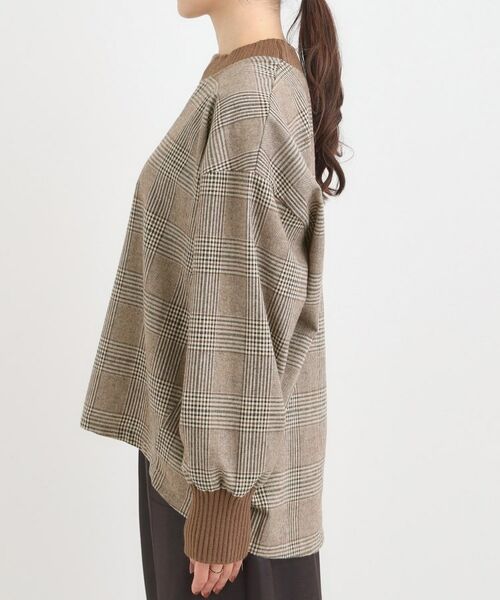 SHOO・LA・RUE / シューラルー カットソー | チェック柄プルオーバー | 詳細10